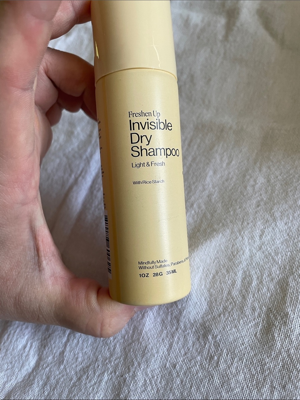 Invisible Dry Shampoo - Light & Fresh